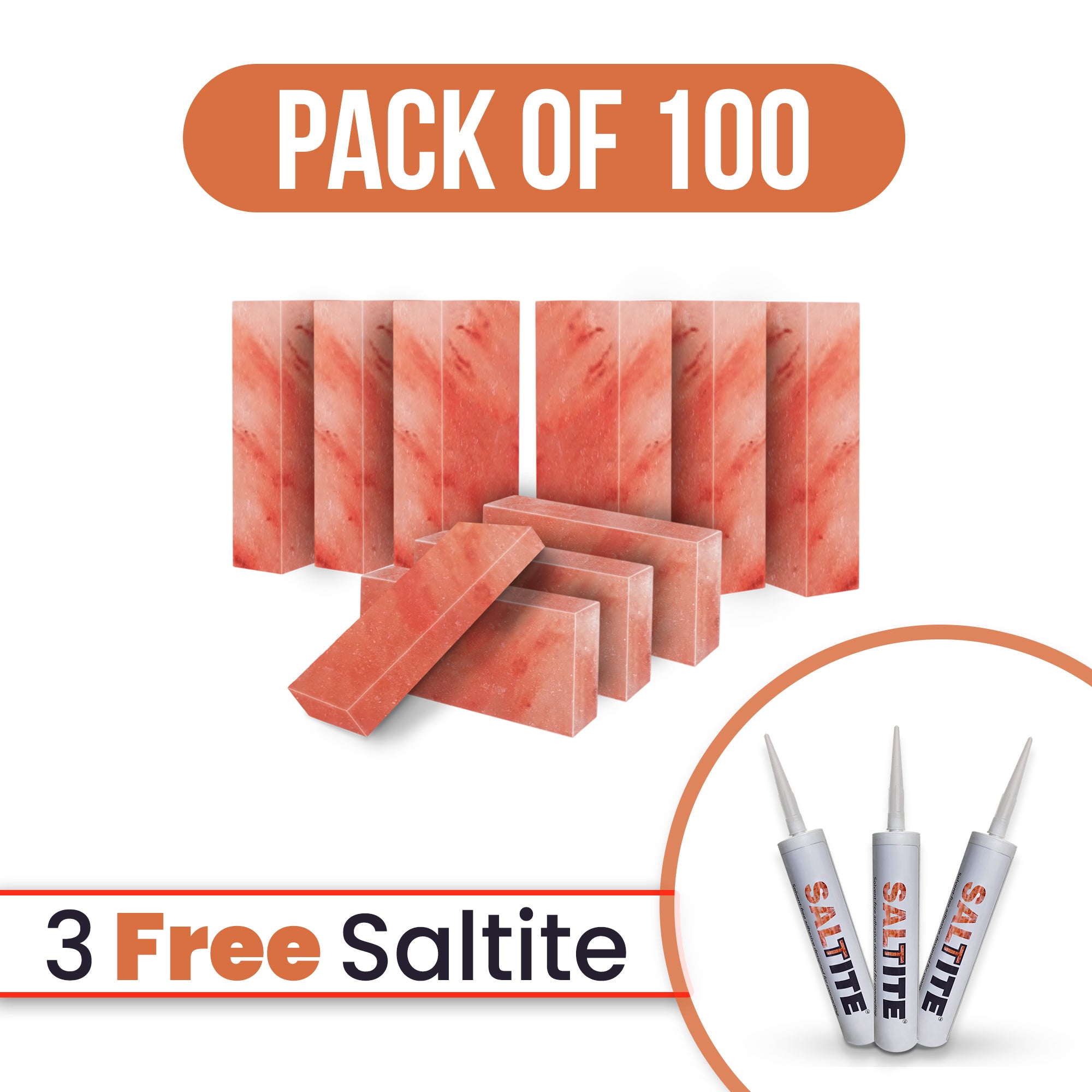 pink salt bricks pack of 100