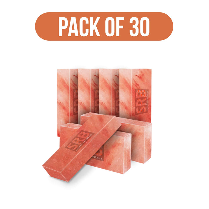 pink salt bricks pack of 30