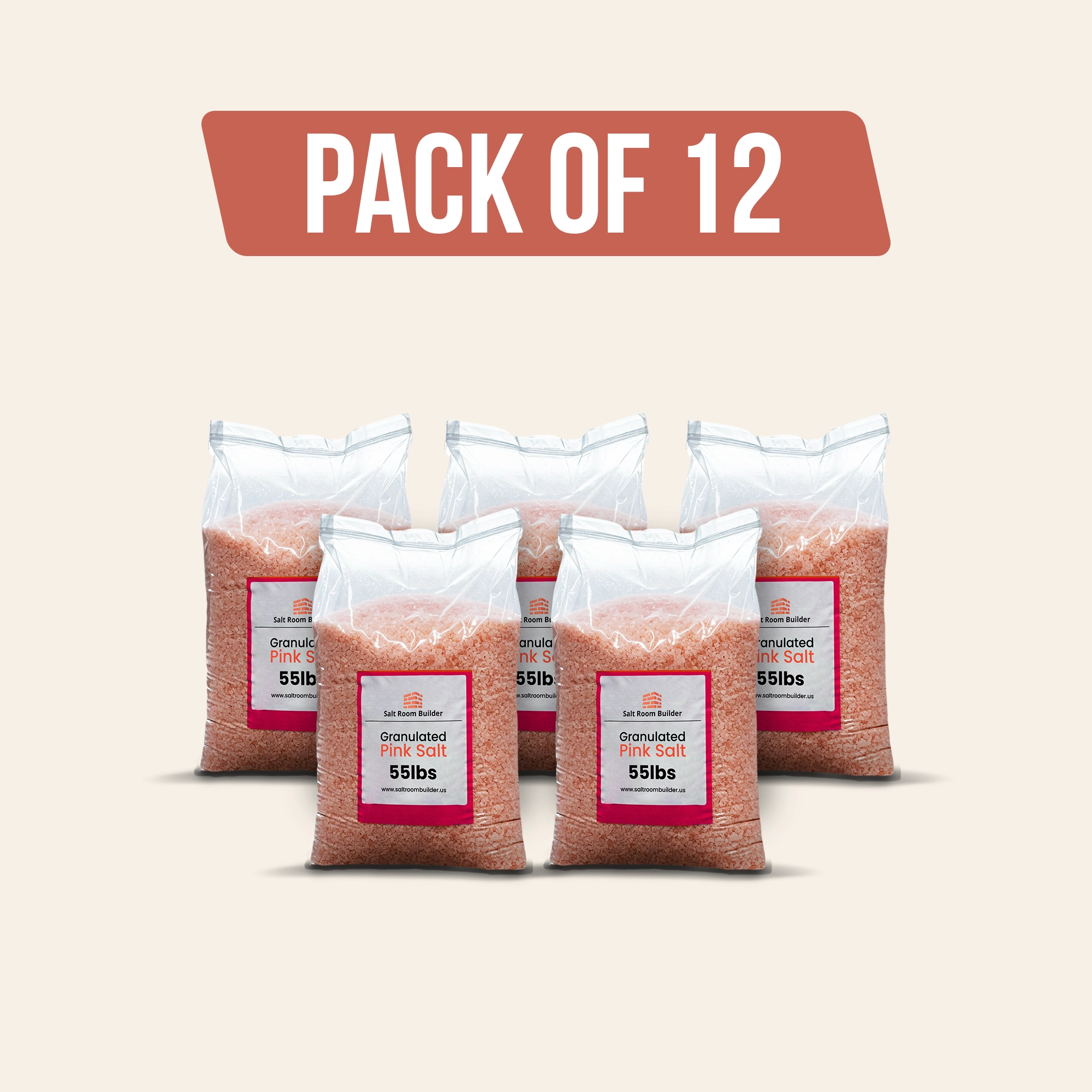 Granulated Salt For Floor (660lbs pack) - Pack of 12