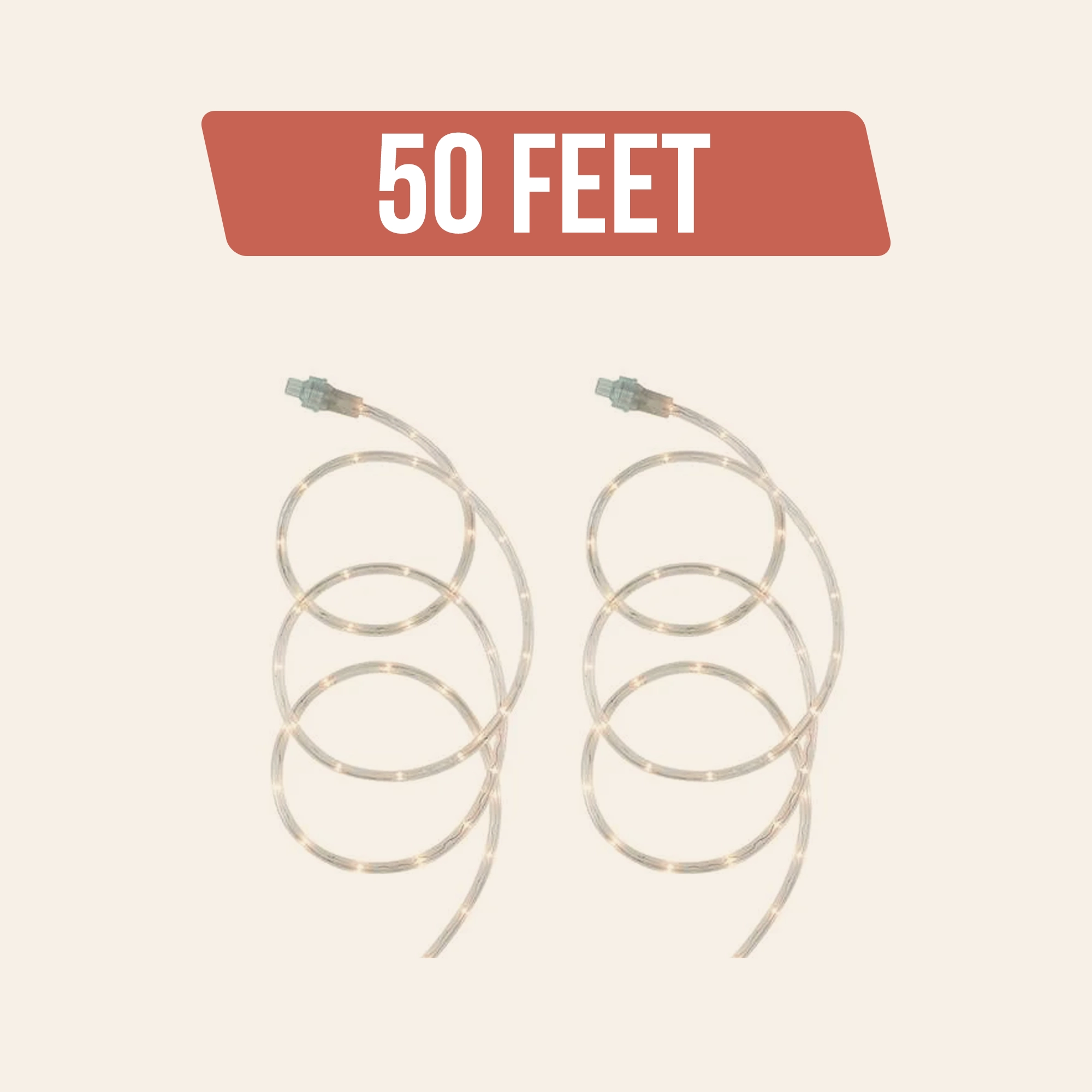 PSW 50 feet Plug-in LED Rope Light